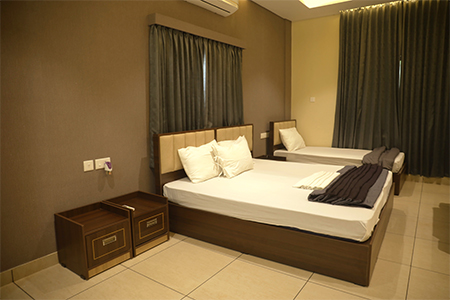 Inpatient room at Tatva Ayurved
